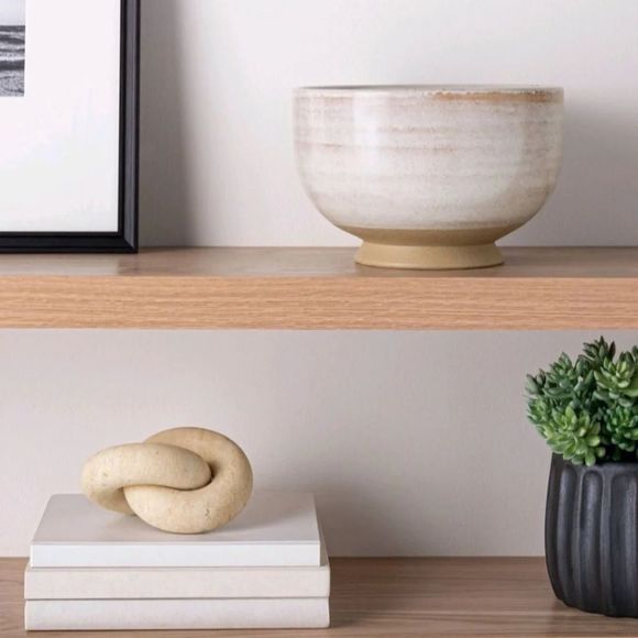 Threshold Accents Limestone Knot Figurine Natural Poshmark